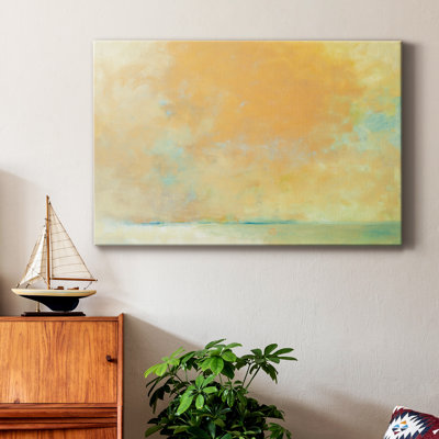 Tangerine - peinture sur toile tendue