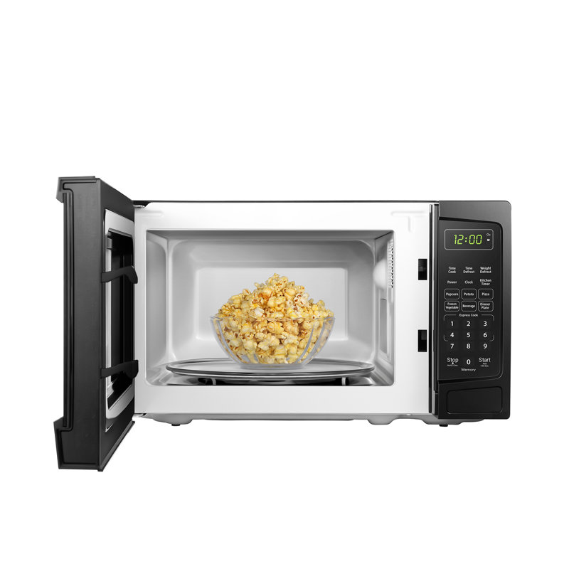 Danby 1.1 Cubic Feet 1000 Watt Countertop Microwave, Black