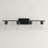 Averi 4-Light Dimmable Vanity light in Black-1045015026