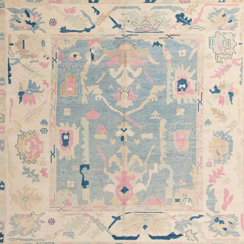 Hambers Abstract Indoor Rug, Square 8'