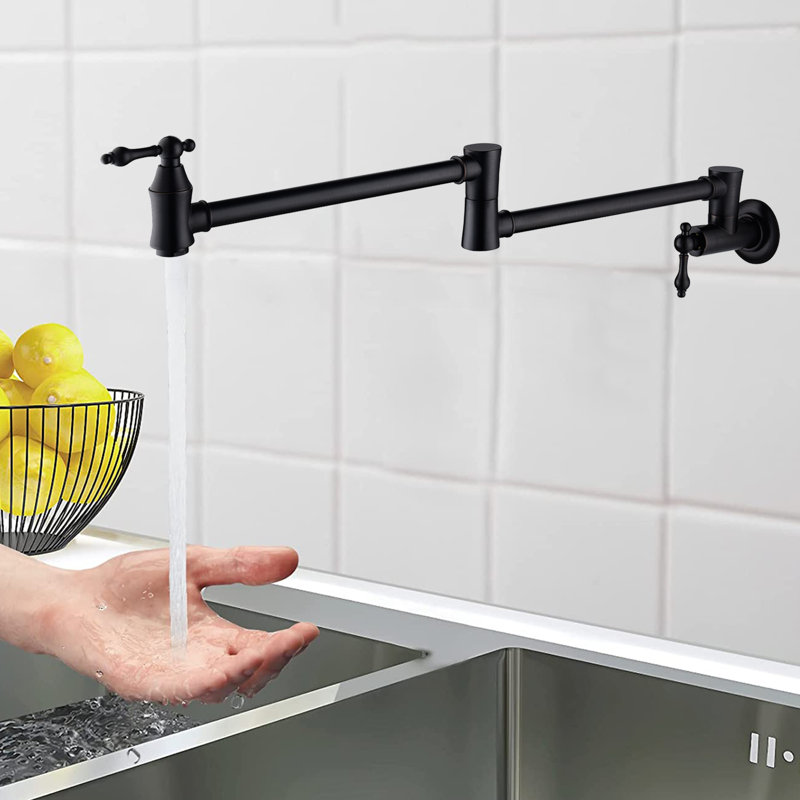 Naiyafly Kitchen Faucet, Matte Black