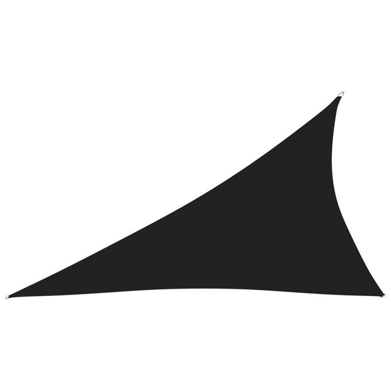 Philmont Triangular Shade Sail, Black, 5m W x 3m D