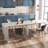 Multifunctional Extendable Console Table