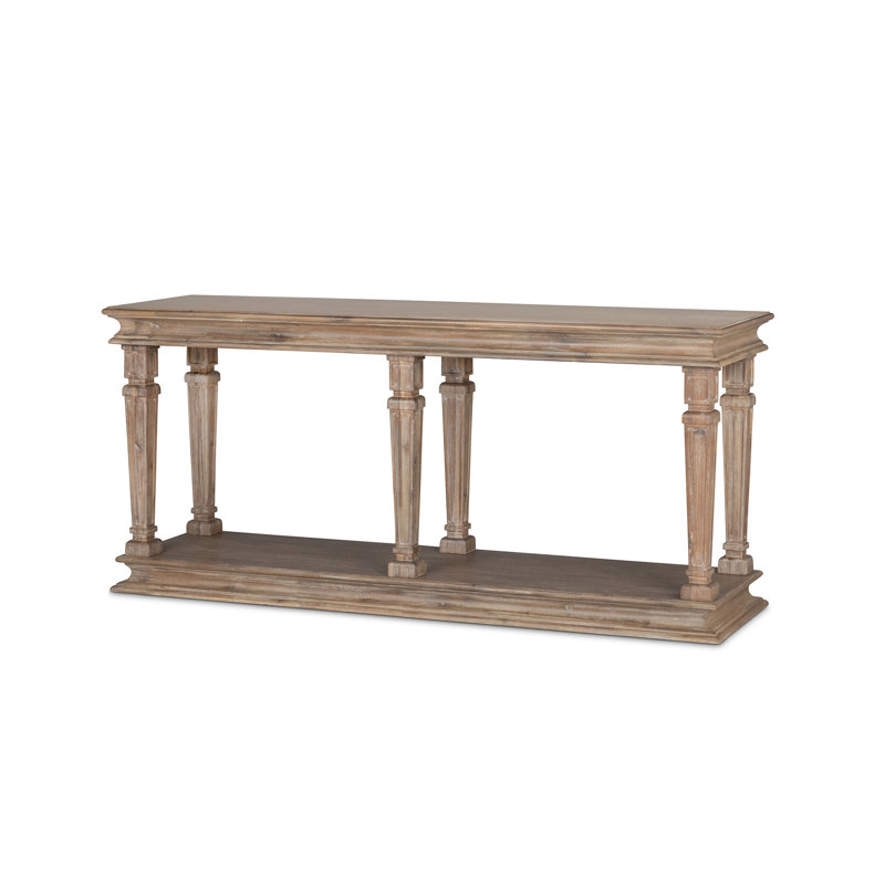 Console Table, 31" H x 68" W x 20" D, Natural