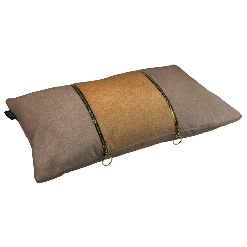 Rectangular Throw Pillow Cover, Caramel/Mocha