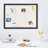 Linen Fabric Corkboard / Bulletin Board