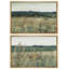 Rustic Countryside Green Wildflower Whisper Blooming Fields Rustic French Country 2 - Pièces-100136555-100136556