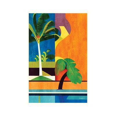 Vibrant Tropical Palms
