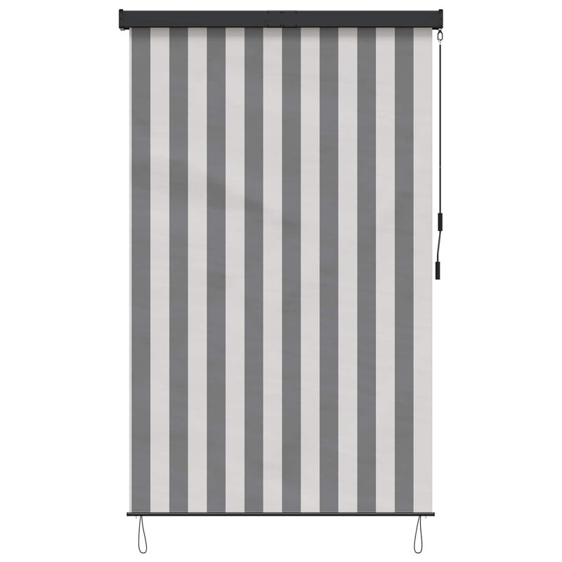Roller shade, White/Anthracite, 140" W x 250" L