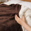 Couverture réversible en sherpa et en fausse fourrure-124426224-124426235