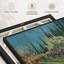 «Orchard Borded By Cypresses Wall Art»-408460986