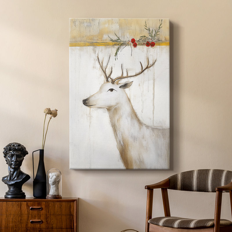 Art des Fêtes de Noël DCCXLV III - galerie sur mesure Cavas, H 18 po x l 12 po