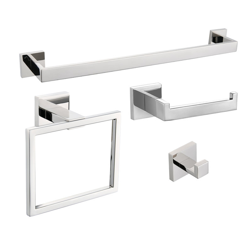 Bathroom Hardware Set, Chrome