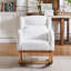 Chaise berçante moderne avec accoudoirs de salon et dossier haut-1044628509