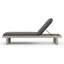 Leroy Outdoor Teak Chaise Lounge-358974386-358974385