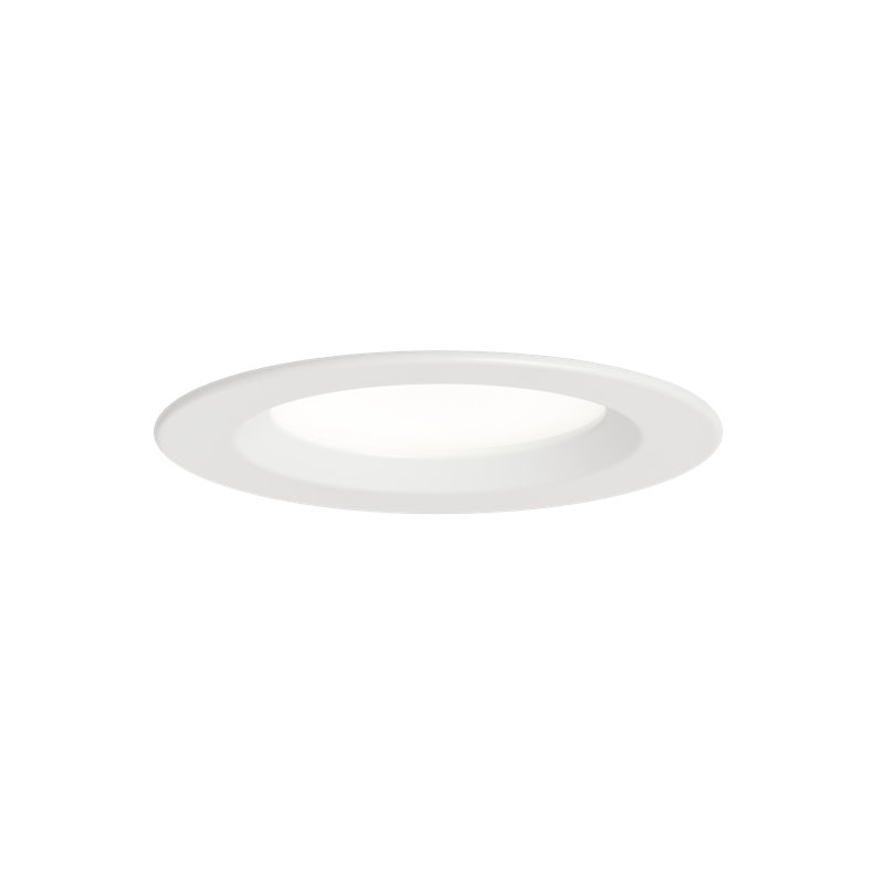 Generation Lighting Verra 4 Inch Round LED Downlight 5CCT Adjustable Color Regressed Trim Wafer Style