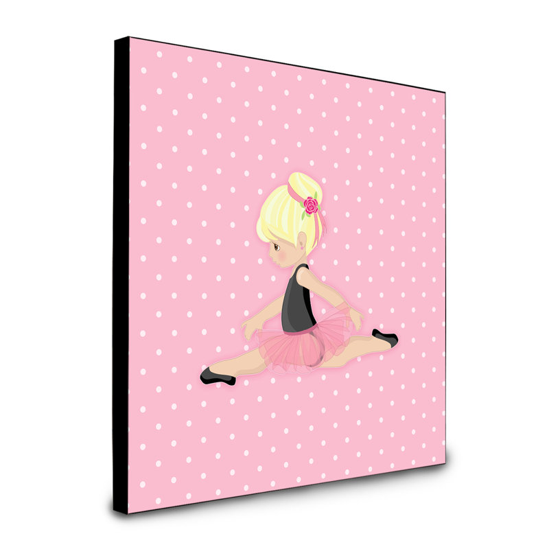 Panneau mural d’art ballerine blonde jete Hunton