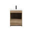 Southmead 24.02'' Single Bathroom Vanity with Resin Top-811975583