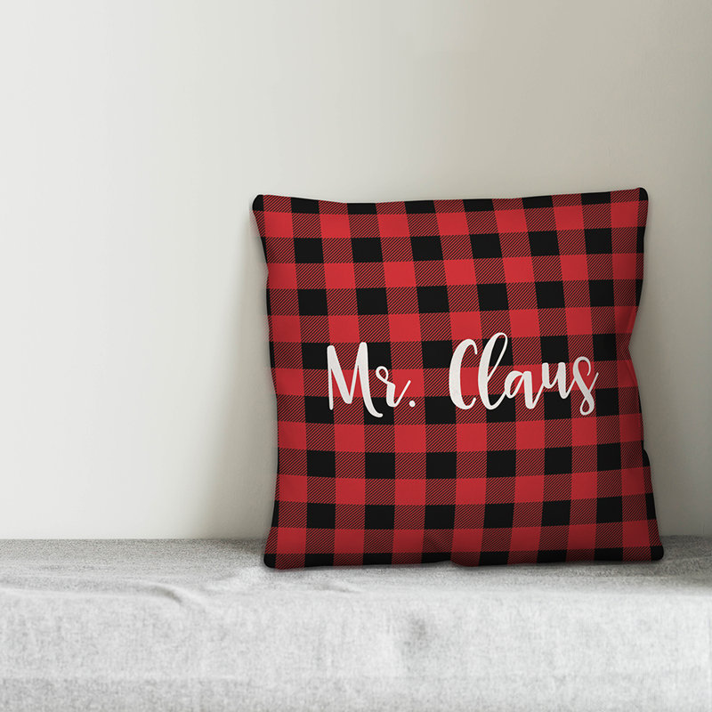  Coussin Mr. Claus, Housse de coussin