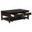 Farihah 2-drawer Rectangular Coffee Table Distressed Java