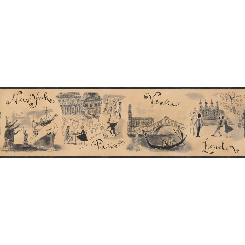 Gotcher Wallpaper Border, 15 ' L x 7" W