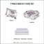 Lit très grand moderne avec draps mauve, taupe, édredon et taies décoratives mauves-126012537-126012541