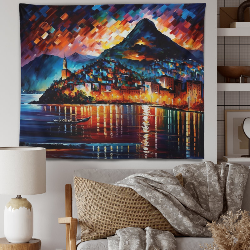 Polyester Tapestry, 32" H x 39" W