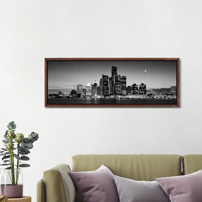 Panoramic Images 1 Piece Floater Frame Panoramic Wall Art on Canvas