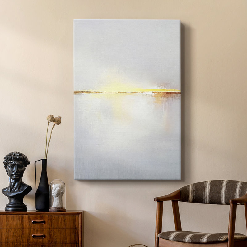 ABSTRACT Series DCXCV -Custom Wrapped Gallery Cavas, 27" H x 18" W