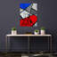Vive La France! Painting by Eddie Bruckner
