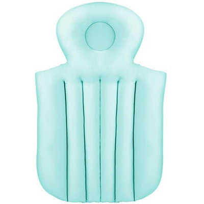 Oreiller de bain complet pour le corps avec coussin de dossier et d'appui-tête, pour le soutien du dos de l'épaule de la tête du bain à remous, oreillers de baignoire de repos 3D en filet respirant