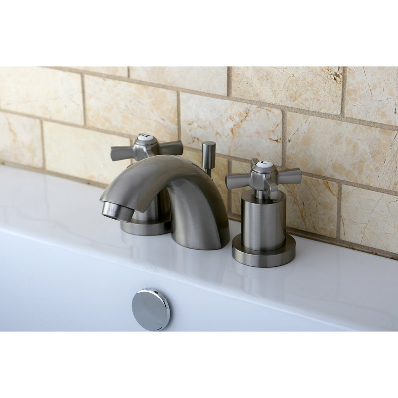 Robinet de salle de bain Kingston, Nickel brossé