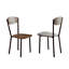 Ensemble de chaises rondes 5 pièces