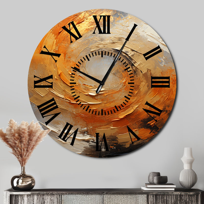 Horloge murale, Surdimensionné
