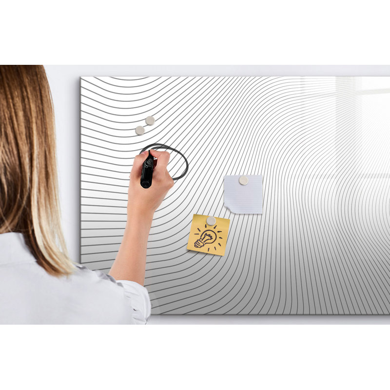 Magnetic Glass Dry Erase Board