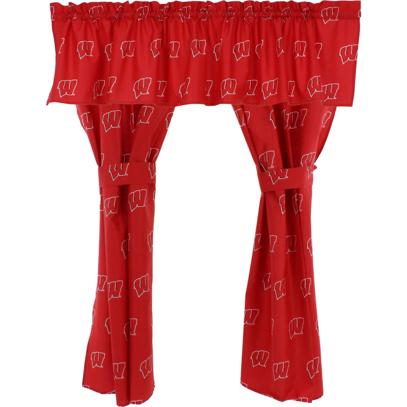 NCAA Tailored Window Valance