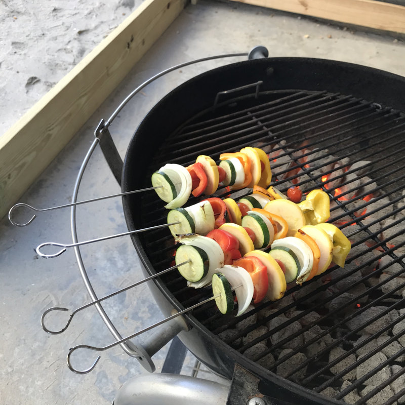 Brochette en métal et Shish Kebab
