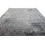 Tapis unique en viscose noué à la main gris anthracite / argent / lilas de 10 pi 1 po x 13 pi 4 po