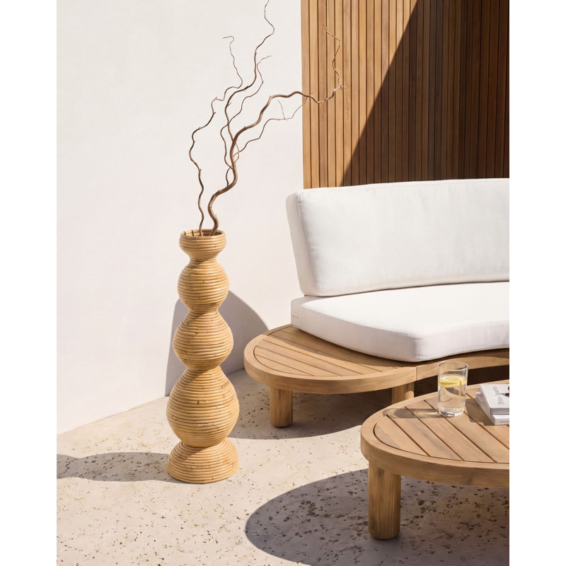 Natural Fibres Floor Vase