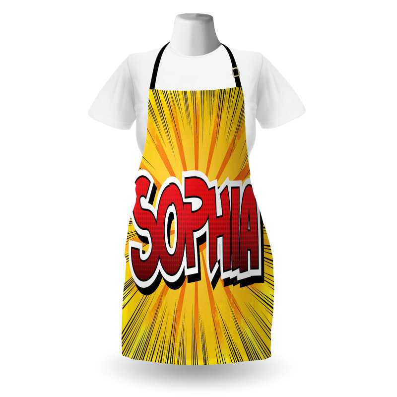 No Pattern Bib Apron