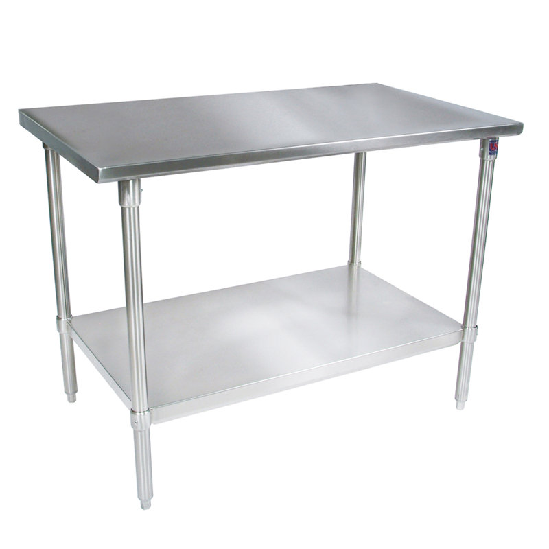 Stallion Flat Top Prep Table, 35.75" H x 60" W x 36" D