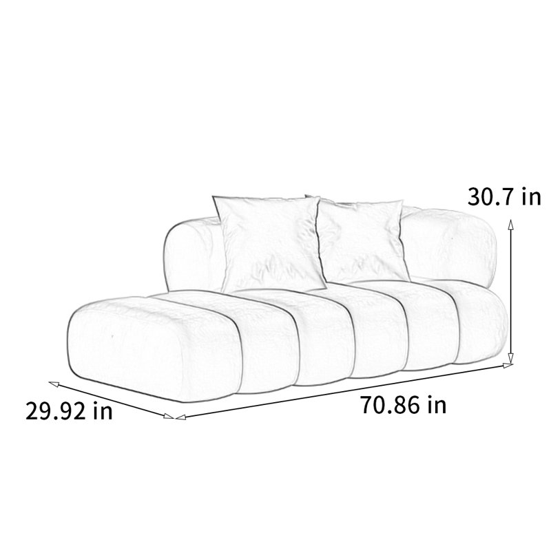 Chaise Creative en bois massif, Orienté à droite, Brun