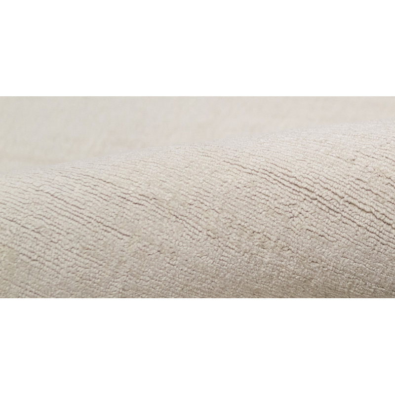 Hand Woven Silk and Wool Area Rug