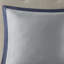 Édredon - Très grand, bleu marine, coussins brodés gracieux, oreillers décoratifs élégants pour la literie-118022682