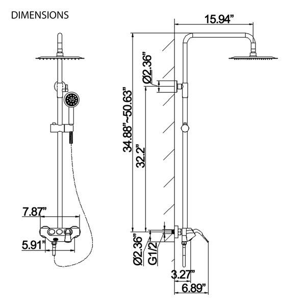 Dimensions du produit