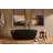 Ruvati 59-inch epiStone Solid Surface Oval Freestanding Bath Tub Canali-88153906