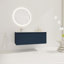 Meuble-lavabo flottant 48 po avec lavabo en résine