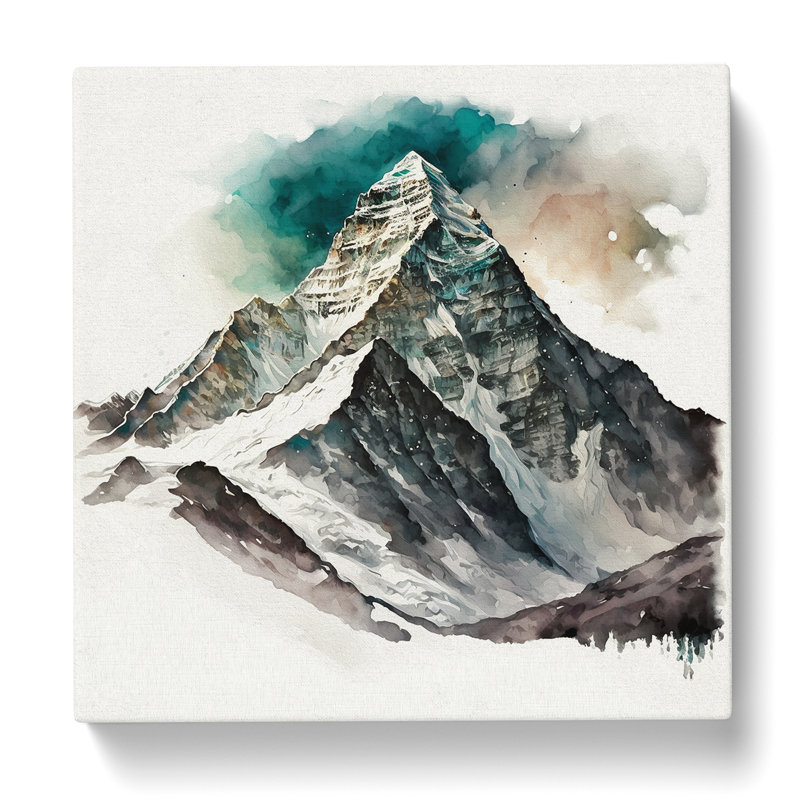 Mount Everest - No Frame Print, 50cm H x 50cm W x 3cm D