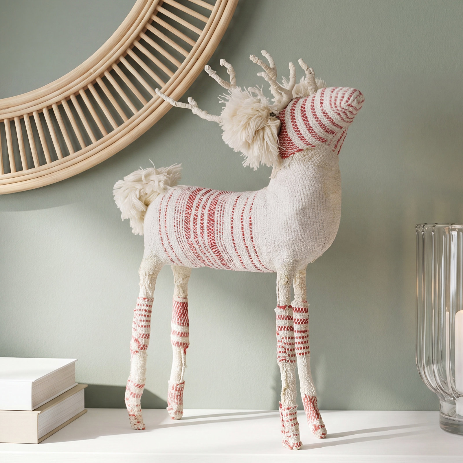Christmas Deer Decorative Accent