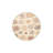Yellow Pebble Pastel Pattern Decorative Rug-2138128737